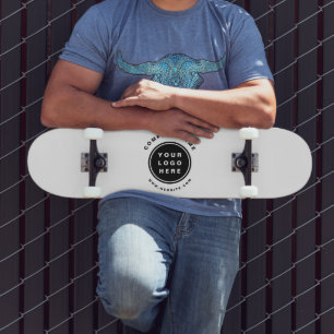 Uw Business Logo Promotion Business Company Skateboard
