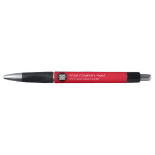 Uw Business Logo Red Promotion Pen