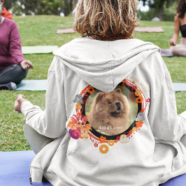 UW CHOW FOTO OP RUG Rits Hoodie