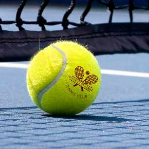Uw clubnaam Tennis Team Trainer Custom Tennisballen