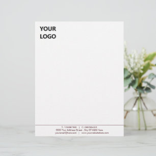 Uw Colors Design Business Kantoor Letterhead Briefhoofd