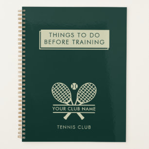 Uw Country Club Naam Tennis Team Spelers 2025 Planner