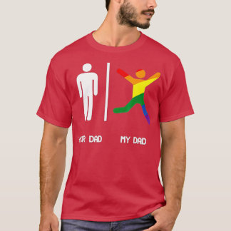 UW DADEN VAN MIJN GAY DAD SHIR LGB ZIJN MEER PLAAT T-SHIRT