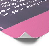 Uw dagelijkse routine poster (Hoek)