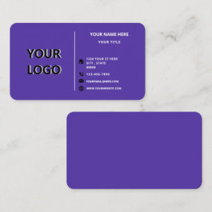 Uw Design Custom Color Business Card Template Visitekaartje
