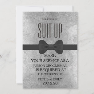 Uw dienst als Groomsman Kaart