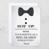 Uw dienst als Ringdrager Verzoek Kaart (Voorkant / Achterkant)