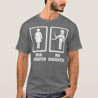 Uw dochter Mijn elektricien dochter Proud Elector T-shirt