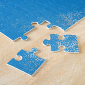 Uw doel is - Blauwe puzzel (Zijkant)