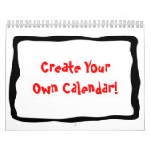 Uw eigen agenda tekenen kalender (Hoes)