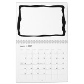 Uw eigen agenda tekenen kalender (Mar 2027)