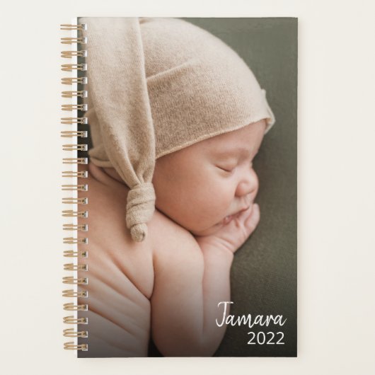 Uw eigen Baby foto Persoonlijke Planner (Voorkant)