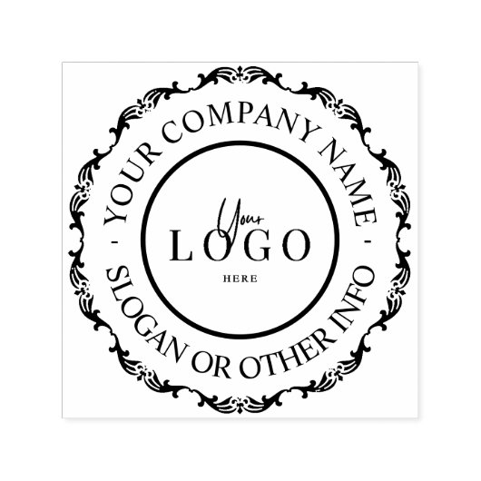 Uw eigen bedrijfslogo personaliseren  zelfinktende stempel (Design)