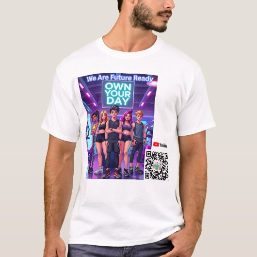 Uw eigen dag t-shirt (Voorkant)