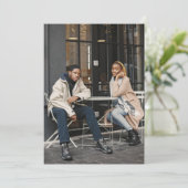 Uw eigen foto ontwerpen bedankkaart (Staand voorkant)