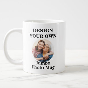 Uw eigen foto ontwerpen extra grote beker