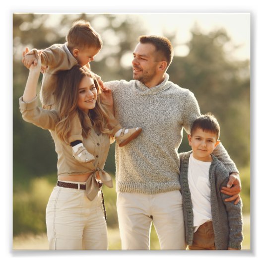 Uw eigen foto ontwerpen foto afdruk (Voorkant)