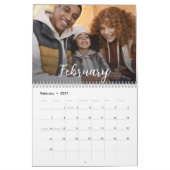 Uw eigen foto ontwerpen kalender (Feb 2027)