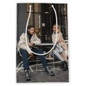 Uw eigen foto ontwerpen medium cadeauzakje (Voorkant)