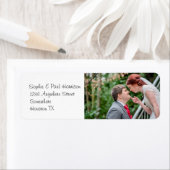 Uw eigen foto retour adres etiket (Insitu)