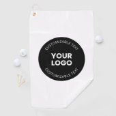 Uw eigen geüploade zakelijke Logo met bewerkbare t Golfhanddoek (Insitu)