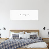 uw eigen (groot) canvas afdruk (Insitu (Slaapkamer))