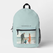 Uw eigen kunstwerk | Je tekening uploaden Bedrukte Rugzak (Voorkant)