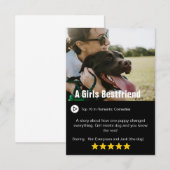 Uw eigen persoonlijke Kaart van het Poster van de  (Voorkant / Achterkant)