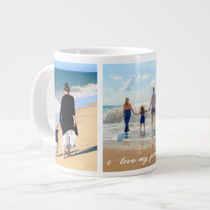 Uw Familie Foto Collage Coffee Mok Gift en Tekst