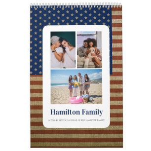 Uw familie foto maand per maand gepersonaliseerd kalender