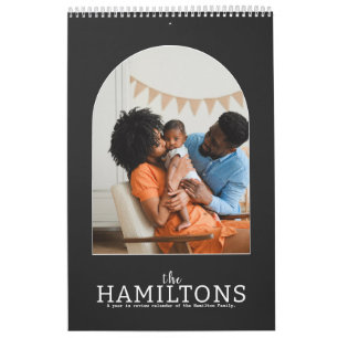 Uw familie foto maand per maand gepersonaliseerde  kalender