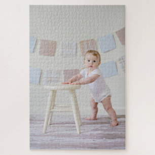 Uw familiefoto, personaliseren legpuzzel