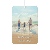 Uw favoriete foto luchtverfrisser met aangepaste t (Voorkant)