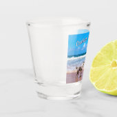 Uw favoriete foto Shot Glass Gift aangepaste tekst Shot Glas (Links)
