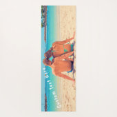 Uw favoriete foto Yoga Mat Gift met aangepaste tek (Achterkant)