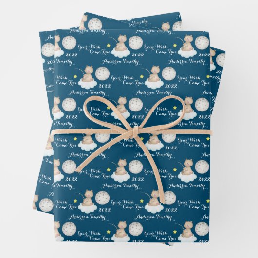 Uw favoriete gepersonaliseerde werkdocument inpakpapier vel (In situ)