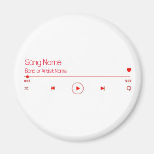 Uw favoriete muziek  magneet