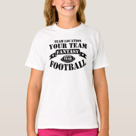 UW FOOTBALL BALK JAAR MET TEAM FANTASY T-SHIRT
