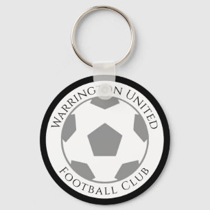 Uw Football Club Name Sleutelhanger