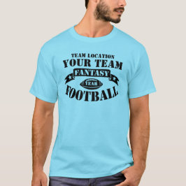 UW FOOTBALL VAN DE TEAMFANTASIE PER JAAR T-SHIRT
