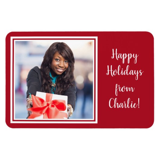 UW FOTO-aangepaste magneet (Horizontaal)