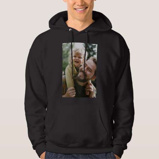 Uw foto, aangepaste persoonlijke foto hoodie (Voorkant)