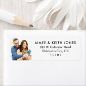 Uw foto Aangepaste retour adreslabel Etiket (Insitu)