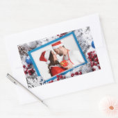 UW FOTO aangepaste vakantie stickers (Envelop)