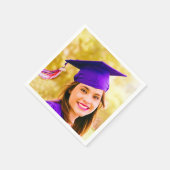 Uw foto Afstuderen Servetten (Hoek)