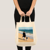 Uw foto Canvas tas met aangepaste tekst (Voorkant (product))