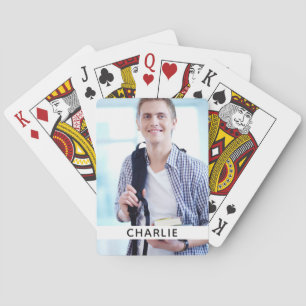 UW foto- en naamkaarten Pokerkaarten