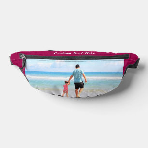 Uw foto Fanny Pack met aangepaste tekst en kleuren Heuptasje