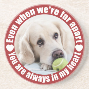 UW FOTO Far Apart Love zandsteen onderzetter