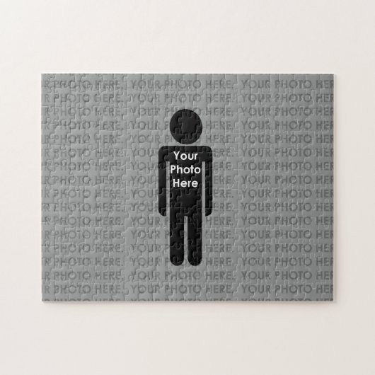 Uw foto hier Aangepaste horizontale puzzel (Horizontaal)